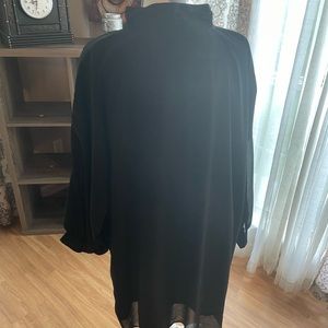 Black XXL - XXXL Ashro dress shirt